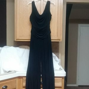 R & M Richards Black Jumpsuit